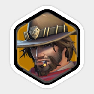 McCree Overwatch Sticker